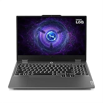 Lenovo LOQ 15 15.6" 1920 x 1080 FHD 144Hz Gaming Laptop Intel Core i5-12450HX 12GB RAM DDR5 512GB SSD NVIDIA GeForce RTX 3050 6GB Luna Grey