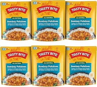 Entree - Indian Cuisine - Bombay Potatoes - 10 Oz - Case Of 6