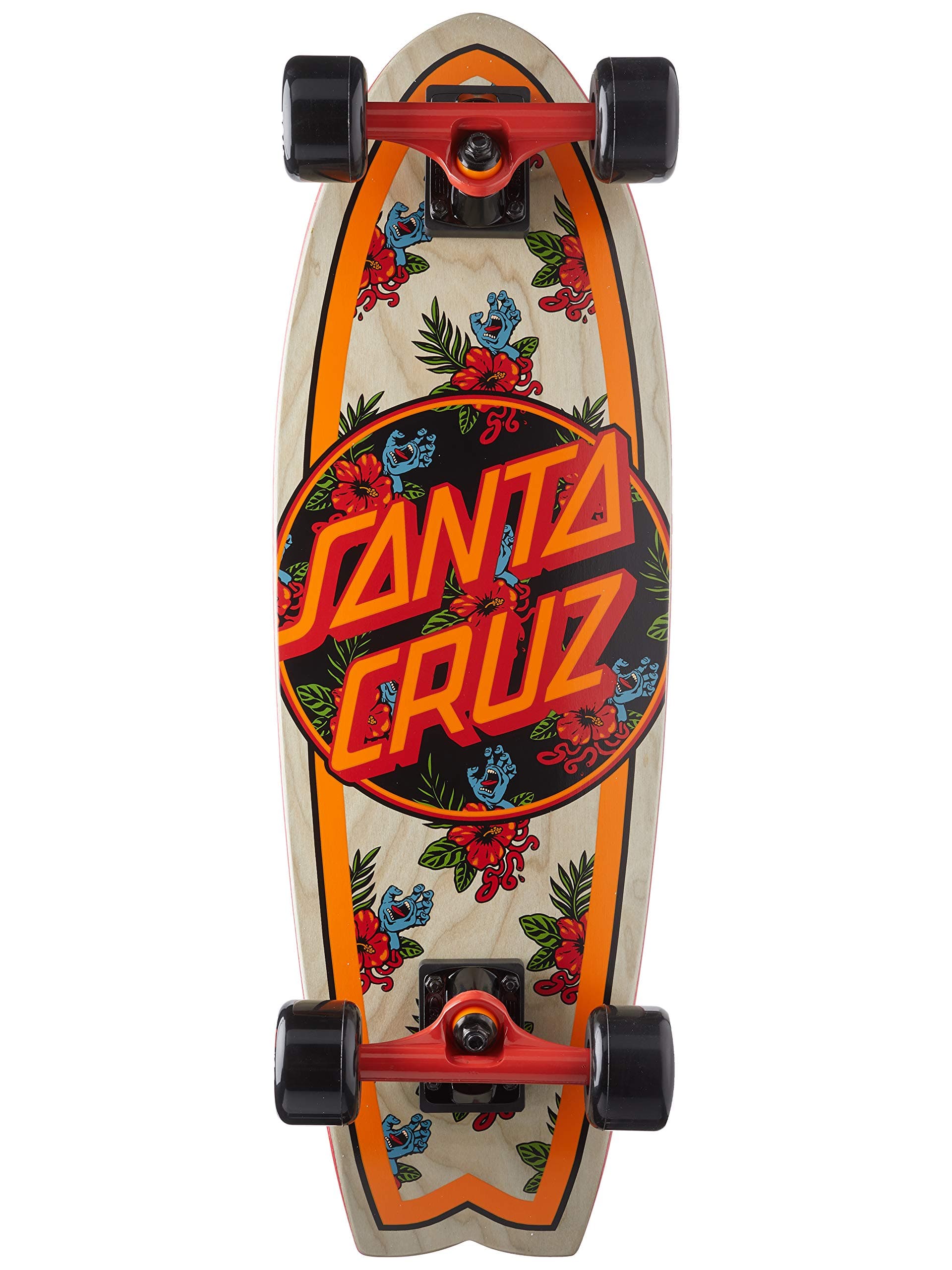 Vacation Dot 8.8" X 27.7" Cruzer Shark, White