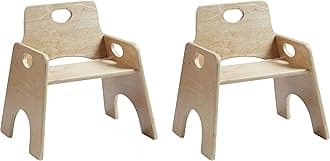 ECR4Kids Chair, 10", Natural