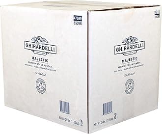 Ghirardelli Chocolate Majestic Premium Cocoa Powder | 25 lb. | Baking & Desserts