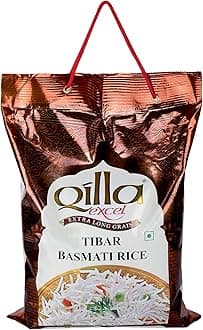 Qilla Excel Tibar Basmati Rice 5kg