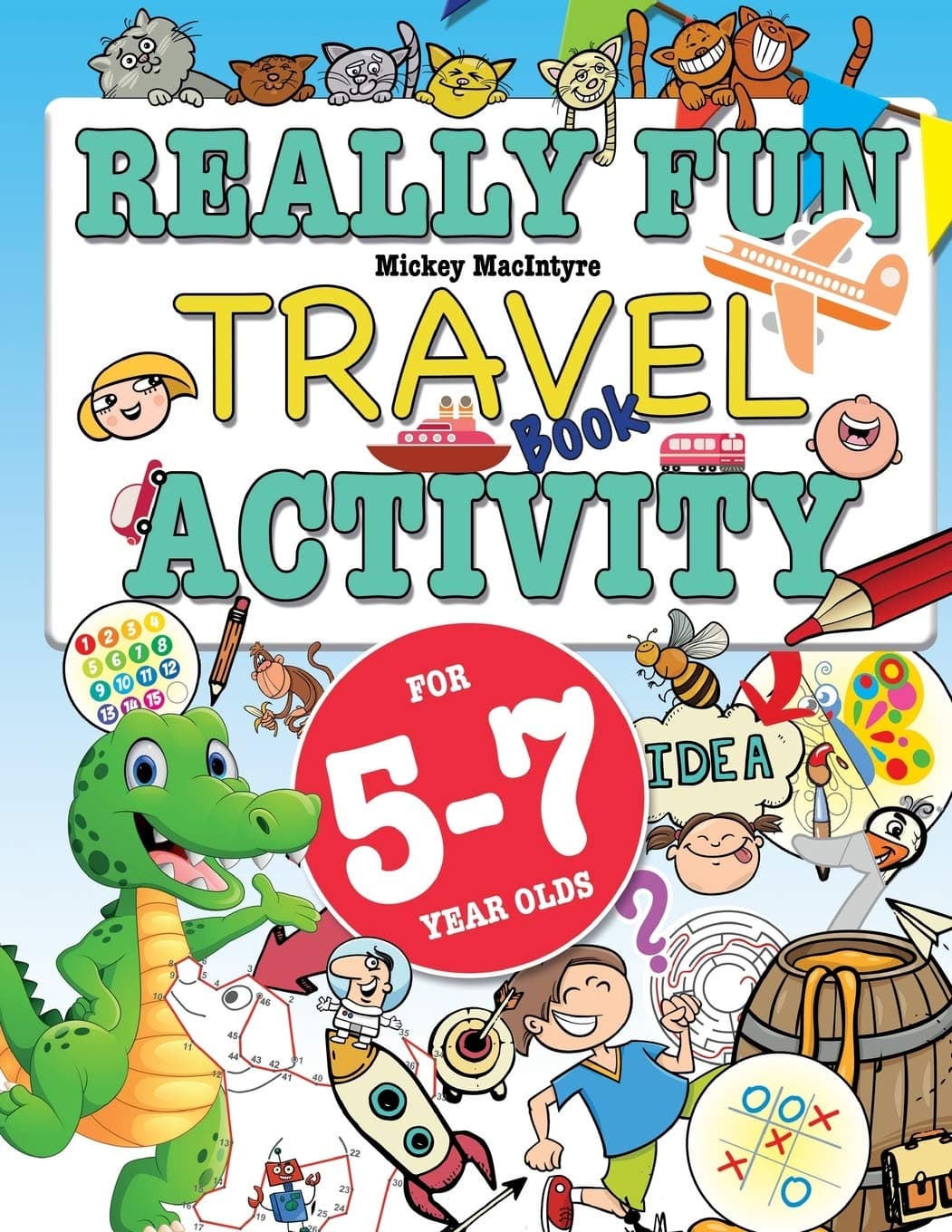 Really Fun Travel Activity For 5-7 Year Olds