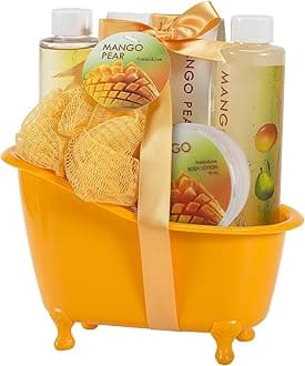 Freida and Joe Mango Pears Tub Spa Bath Gift Set
