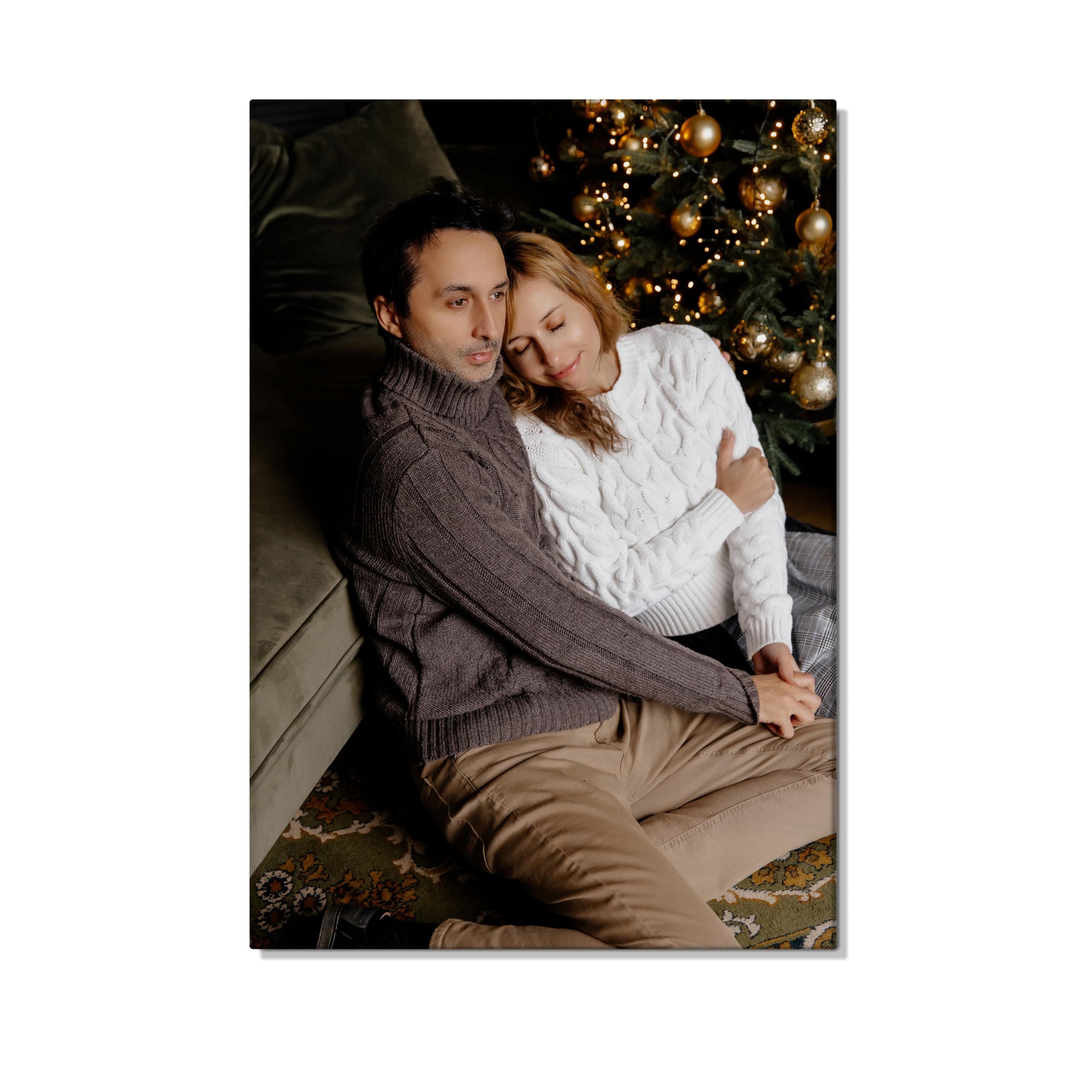 Personalized Custom Canvas Prints: Photo On Canvas (8x8 Inch) Transform Your Photos into Stunning Framed Wall Art-Digitally Printed Photo To Canvas - Ideal for Home Decor, Gifts & Keepsakes