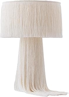 Atolla Cream Tassel Table Lamp