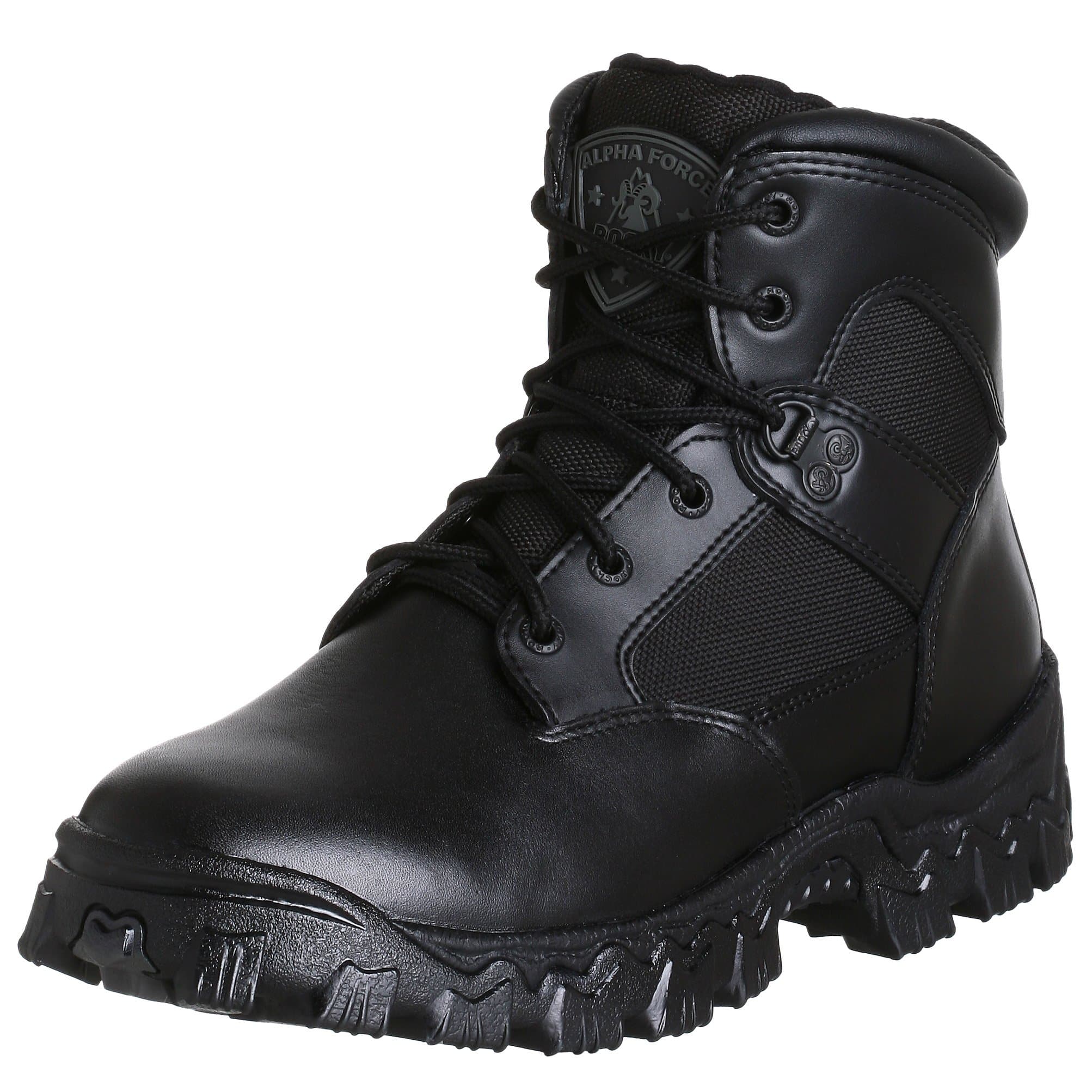 Rocky Mens Get Comfortable Waterproof Public Service Boots