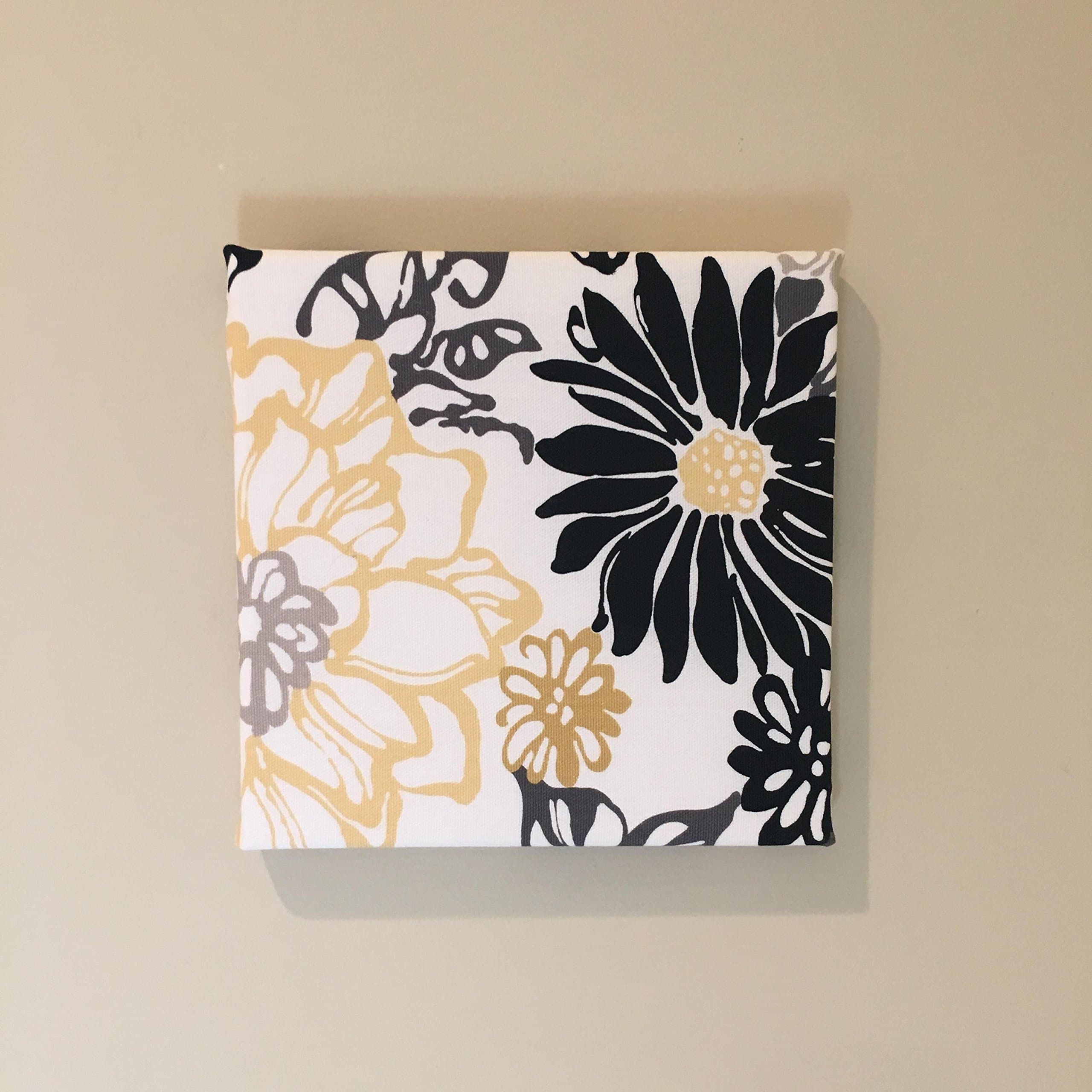 Fabric Wall Art & Memo Pin Board