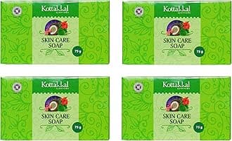 Skin Care Soap - 75 Gm Each | for All Ages with All Natural Ingredients (Pack of 4),Bar