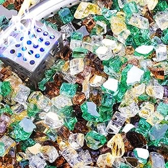 NUPICK Fire Pit Glass