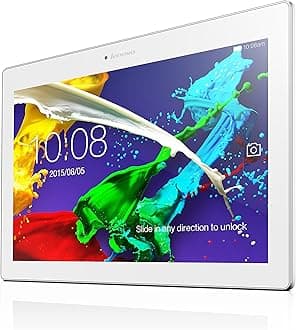 TAB2 A10-30 10.1-Inch Tablet - (Pearl White) (Qualcomm APQ8009 Processor, 2GB RAM, 32 GB eMMC Storage)