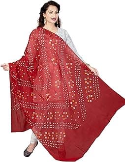 Women's Solid Cotton Dupatta