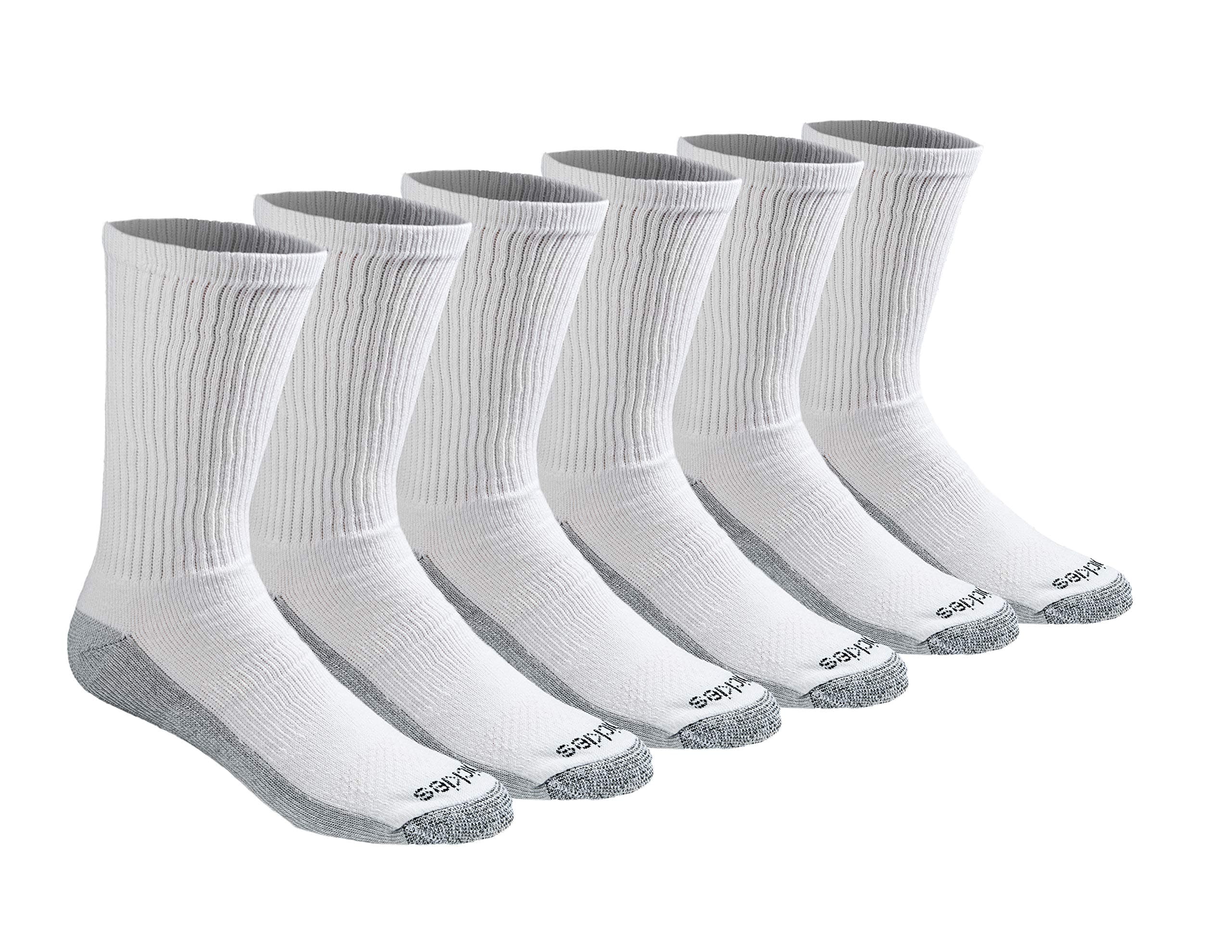 Men's Dri-Tech Original Moisture Control Crew Socks (6-Pack)