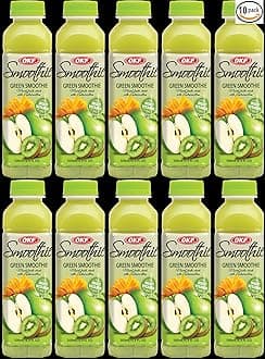 OKF Smoothie, Multi Vitamin Premium New Drink, 16.9 Fluid Ounce (Green Smoothie, 10 Pack)