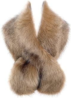 Women's Faux Fur Shawl Party Faux Fur Collar Fur Wraps for Winter Bridal Wedding Cover Up