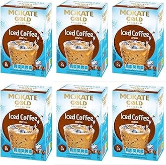 Mokate Gold Premium Iced Coffee Mocha 6 boxes x 8 sachets