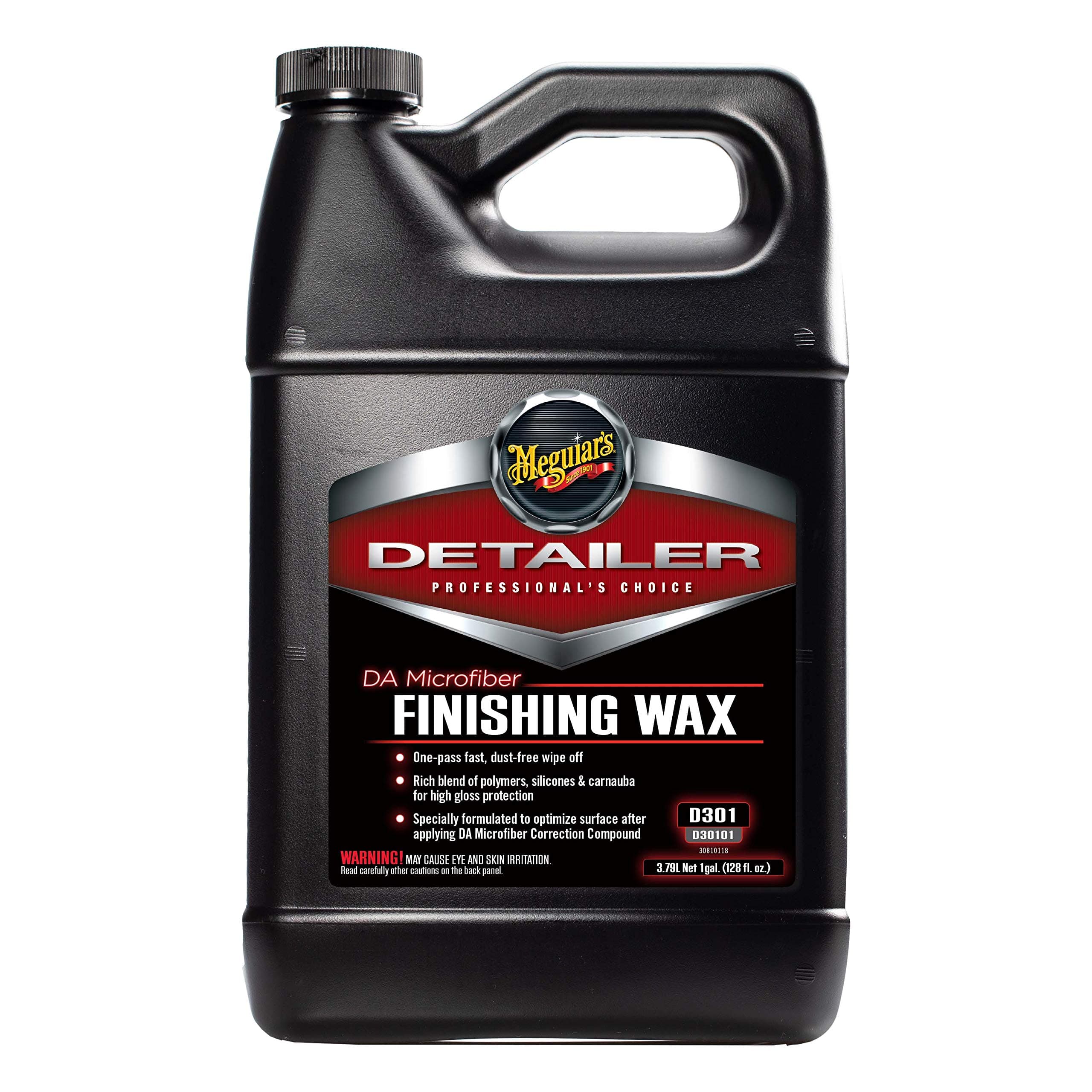 Meguiar's D30101 DA Microfiber Finishing Wax - 1 Gallon