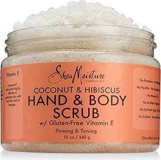 SheaMoisture Coconut & Hibiscus Hand/Body Scrub, 12 Ounce