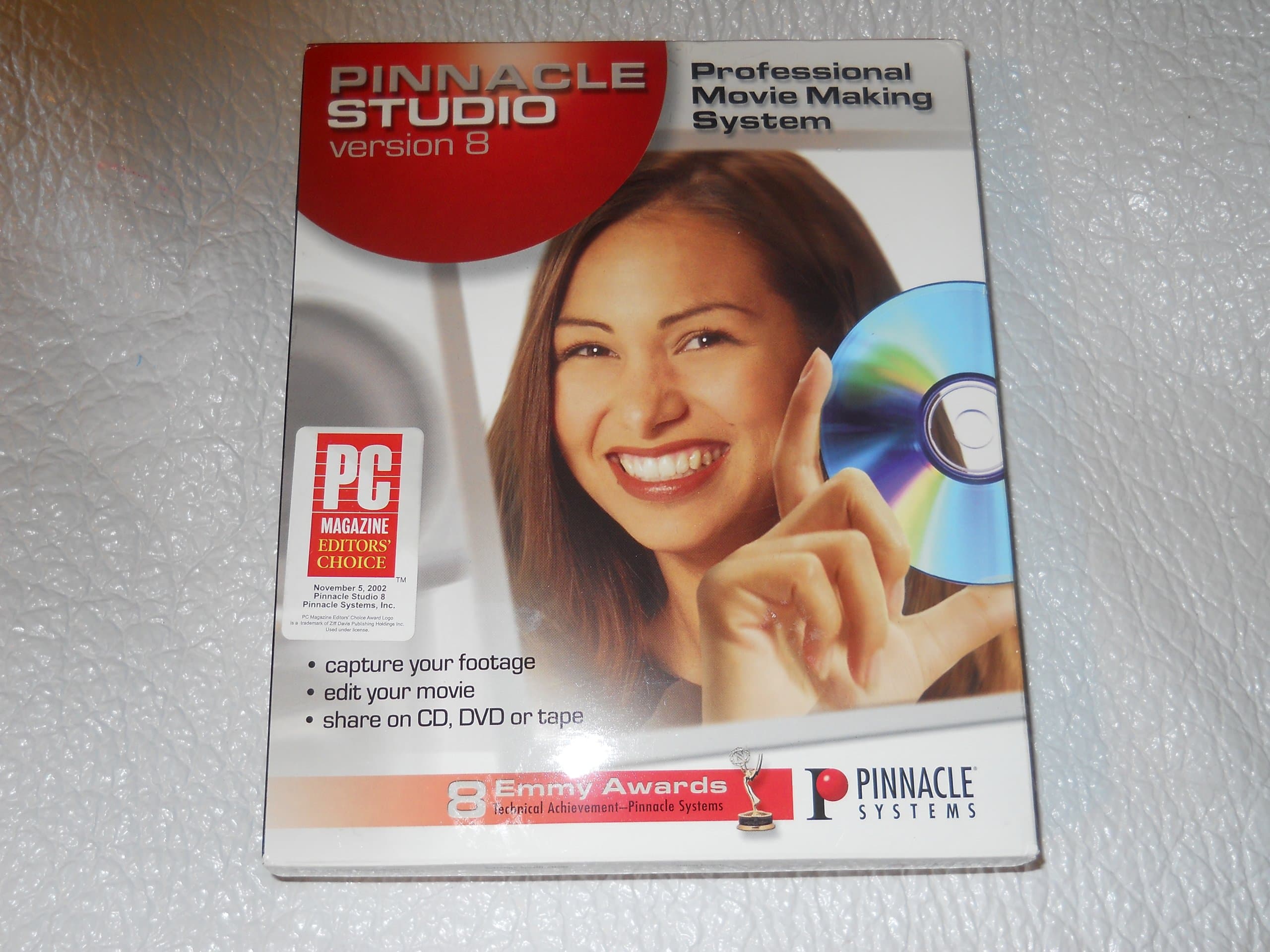 Pinnacle Studio 8.0 Video Editing with CD/DVD Authoring