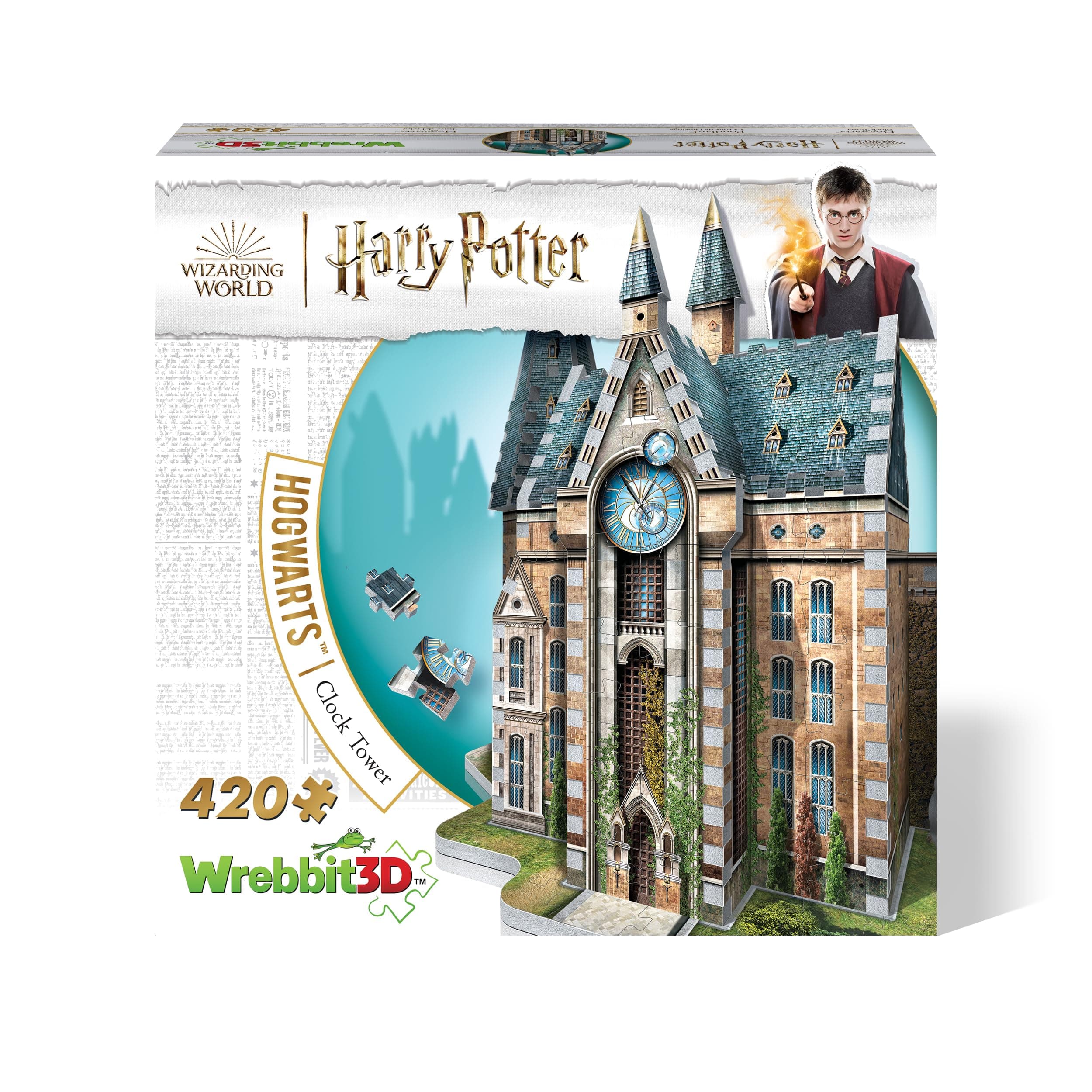 Wrebbit 3D Puzzle Harry Potter: Hogwarts Clock Tower (420pc)