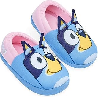 Girls Slippers, 3D Non-Slip Cushioned Sole Indoor Shoes - Gift For Kids