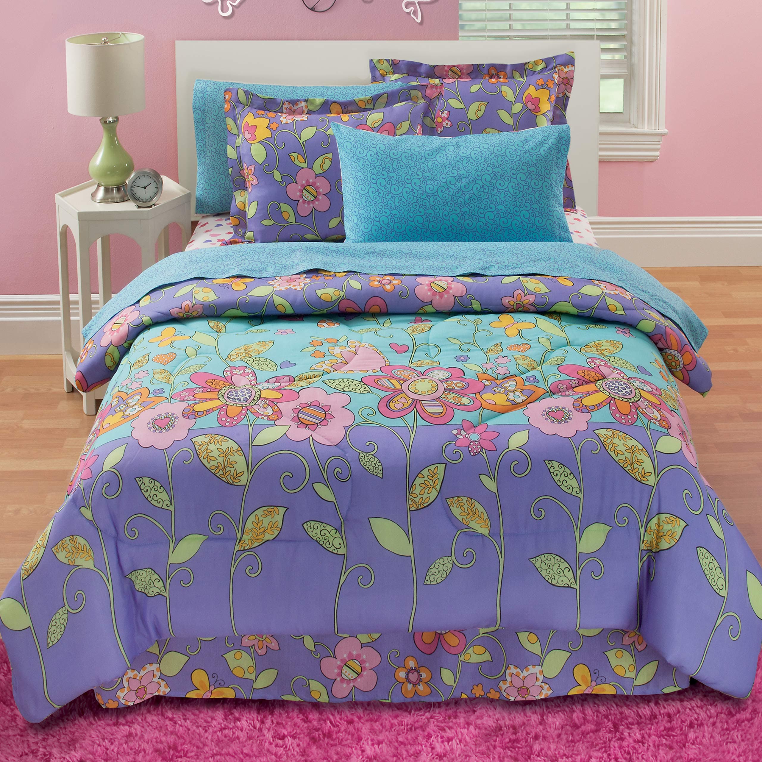 Flower Power Bed in A Bag, Twin