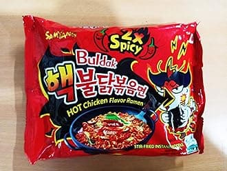 Samyang Hot Chicken 2X Spicy Buldak Noodles, 140gm