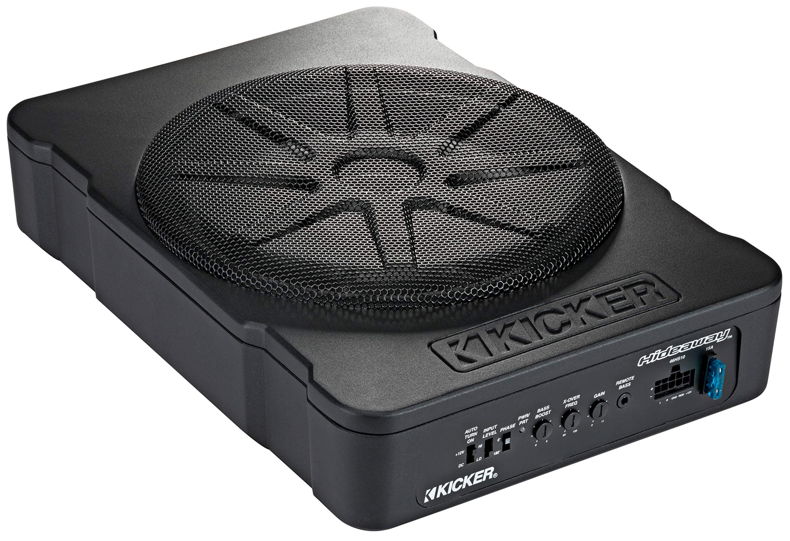 Kicker HS10 Hideaway Active Subbox 25 CM (10 ") Active Subwoofer 360 Watt