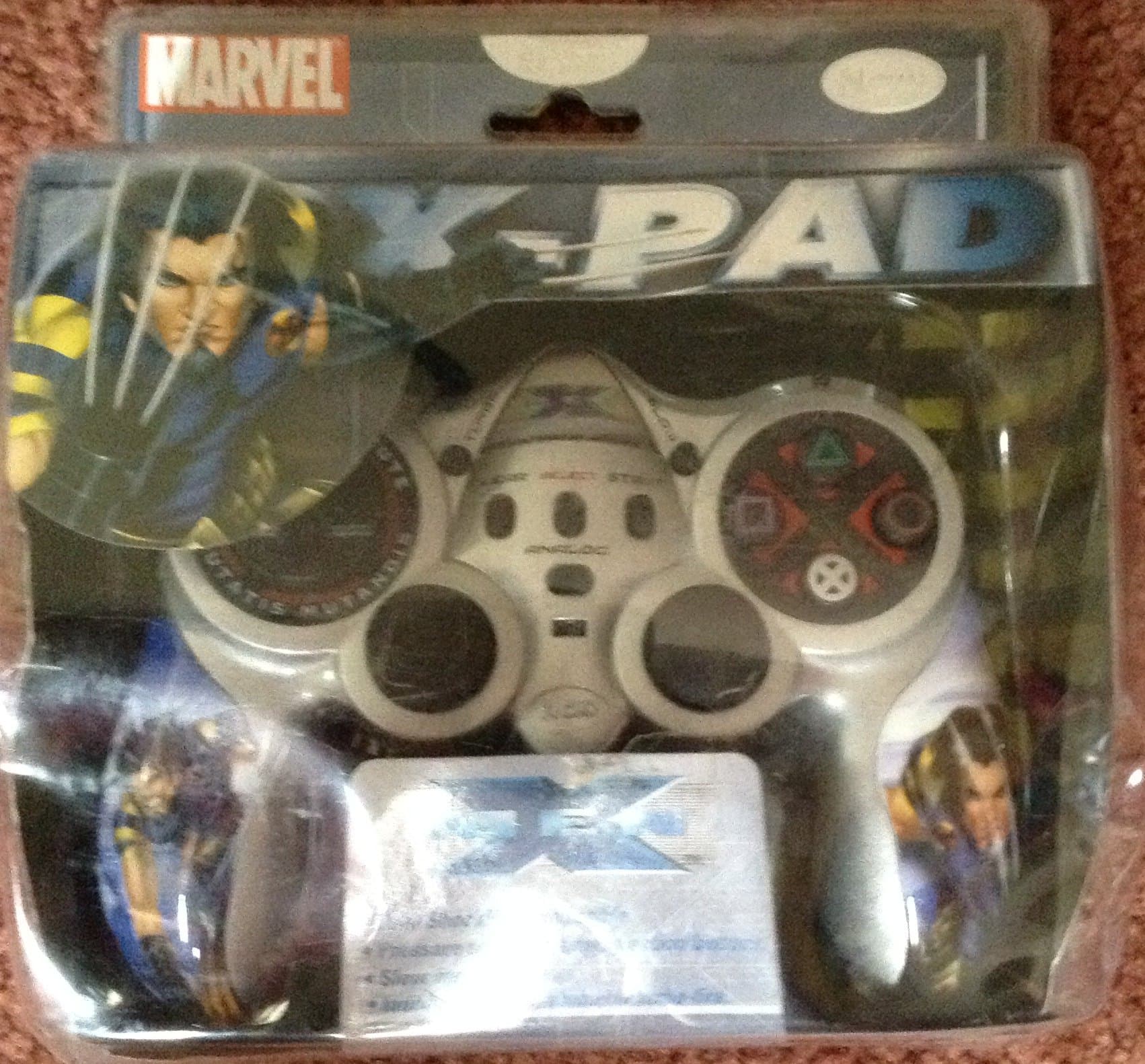 X-Pad X-Men Dual Shock Gamepad for PS2