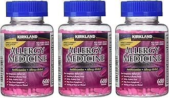 Brand, Diphenhydramine HCI 25 Mg, (1,800 Count)-Allergy Medicine and AntihistamineCompare to Active Ingredient of Benadryl Allergy Generic