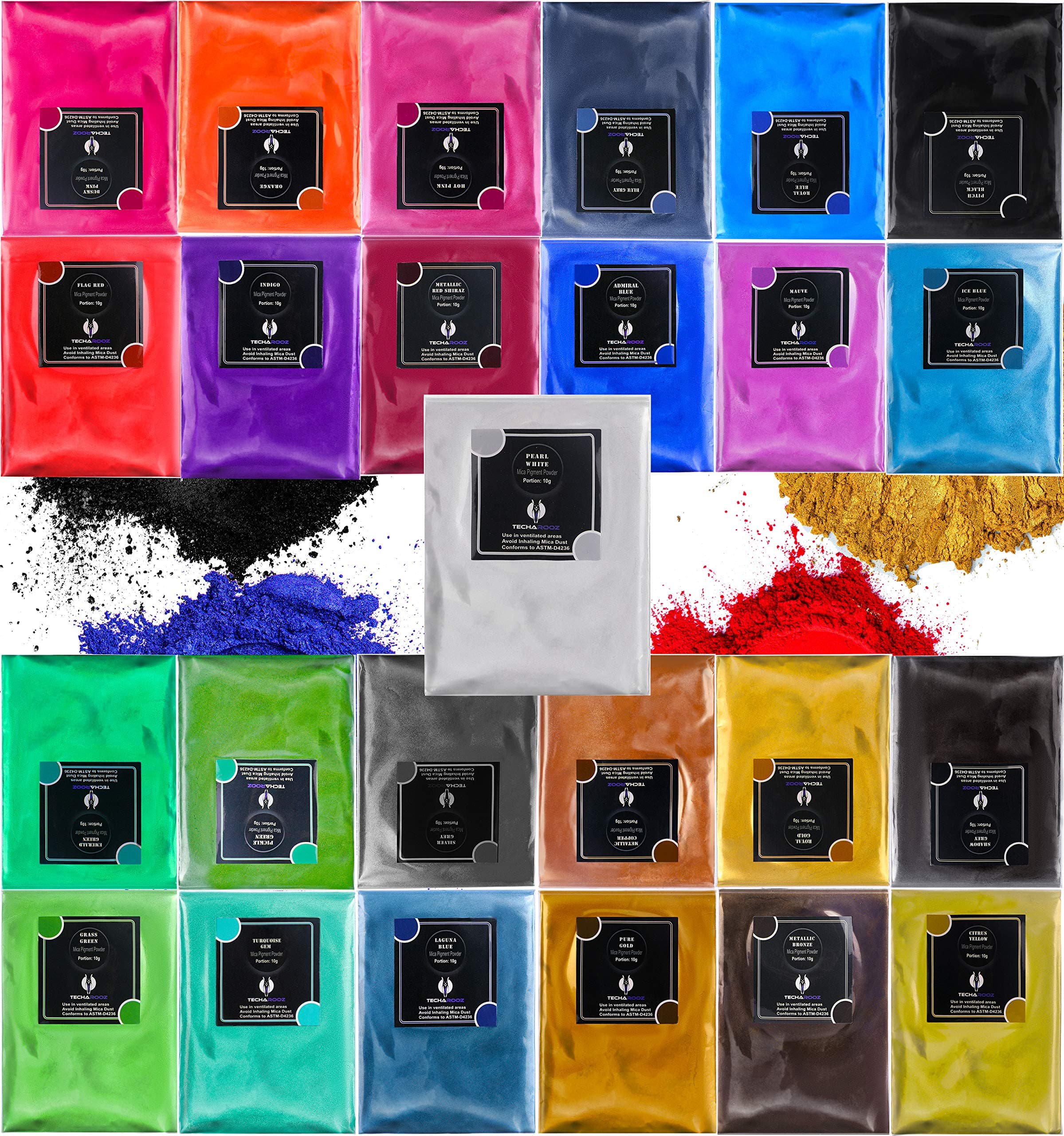 25 Colors 10g/.35 Each