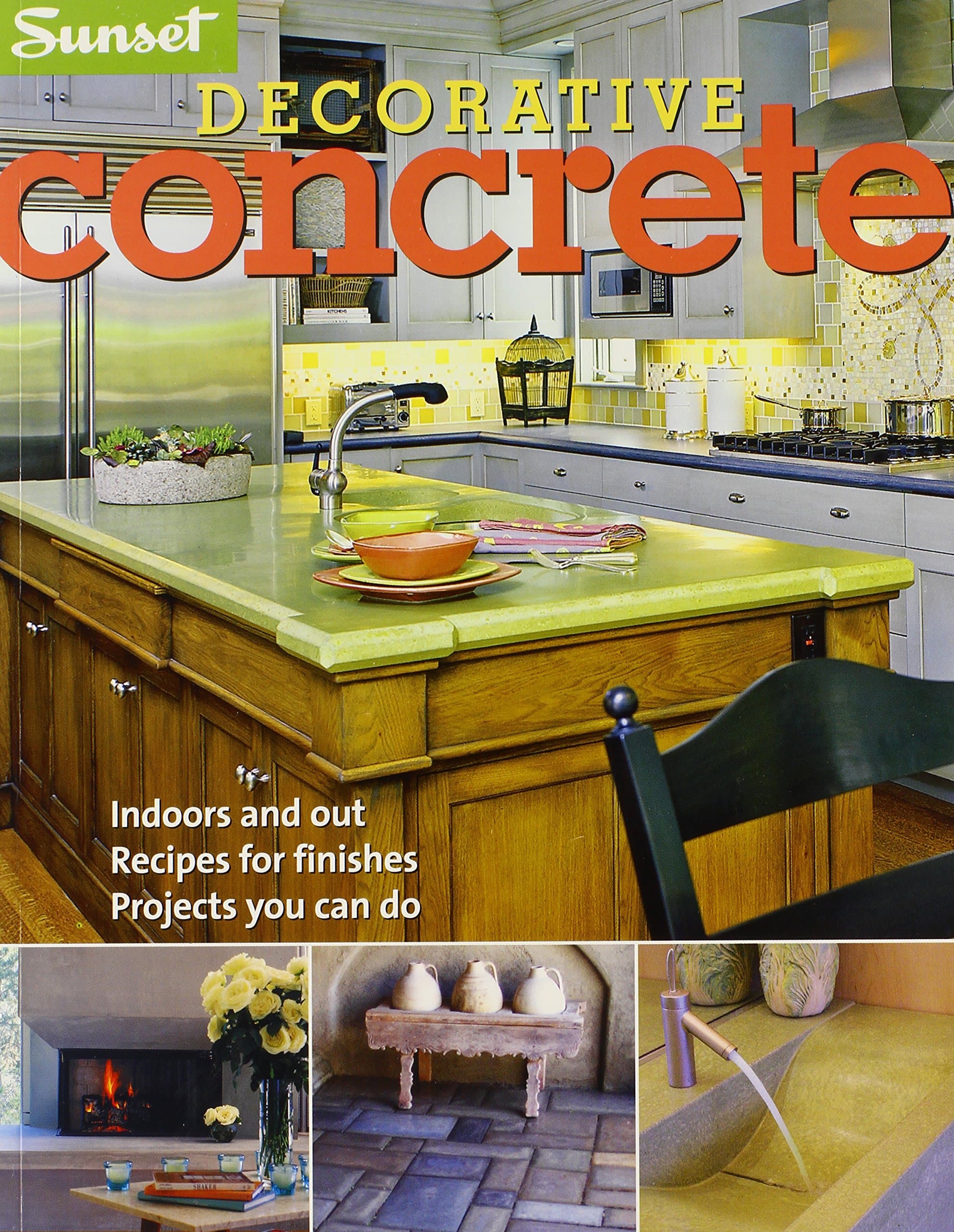 Decorative Concrete (Sunset) Paperback – June 1, 2005