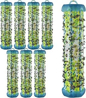 RESCUE! TrapStik for Flies – Indoor Hanging Fly Trap - 8 Pack