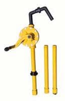 AFF Polypropylene Manual Rotary Barrel Transfer Pump with 2'' Bung Adapter (Included), Fits 15 to 55 Gallon Drums, 8075