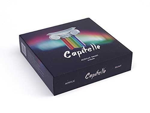 Professional Acrylic Paint Set - 16 jars - For Beginners, Students & Professionals artist