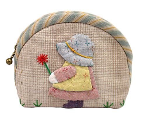 Coin Purse Beginner Sewing Project Simple Sewing Kit Fun Craft Gifts (Girl)