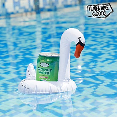 Adventure Goods Swan Inflatable Can Holder