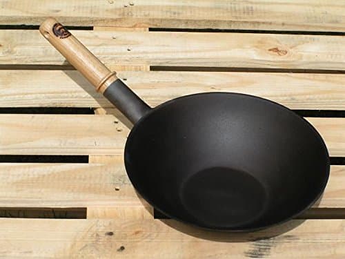 Netherton Foundry Cast Iron 11 Inch Wok