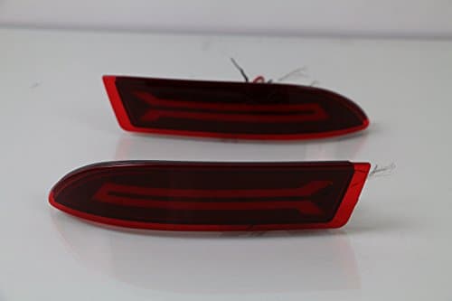 Ruidi Car LED Light Guide Rear Bumper Reflector Brake Light + Night Driving Light For TY Avanza 2015-2017 (2 functions(Driving light + brake light))