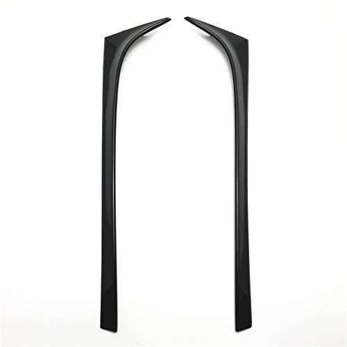 Soldmore7 2pcs/Pair Rear Spoiler ABS Wing Tail Car Back Window Side Spoiler for Volkswagen Golf 7 MK7 2014 to 2017