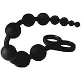 ZHXHX SuxHear Black silicone beads 10 different size inserts