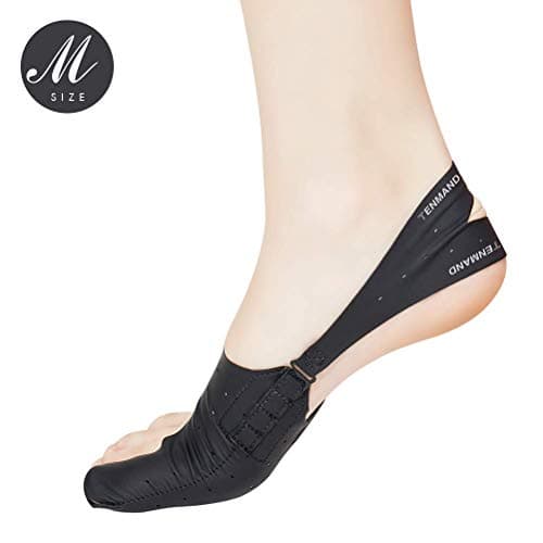 TENMAND Adjustable Elastic Bunion Corrector 24h Day Night Protector Sleeves Toe Straightener Socks Treat Pain Relief Hallux Valgus Hammer Toe Joint Easy Wear in Shoes for Woman and Man (Medium)