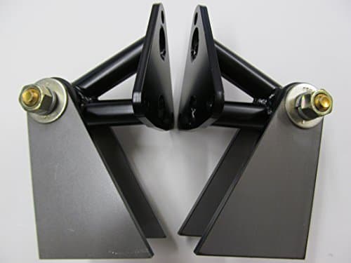 B2 Fabrication SBC and BBC Chevy weld-in Engine Motor Mounts/plates, Pair, USA made, TIG welded