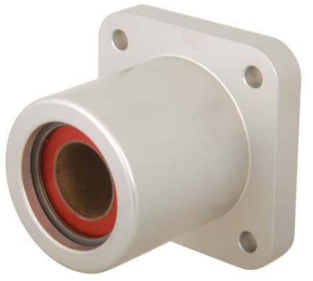 Pacific Bearing PBC-310 Self-Aligning Single Flange-Mounted Linear Plain Bearing 3/4 Inch I.D, 1.75 O.D x 2.067 Long