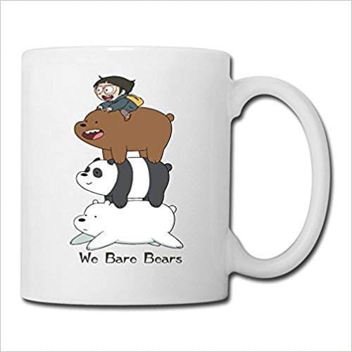 11 oz We Bare Bears and Chloe Go Creamic Mug