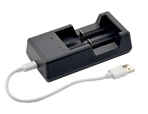 Yueling@ LS-S2 Universal Intelligent Automatic Fast USB Port Dual/Double-Channel Rechargeable Battery Spring Charger for 1.2V and 3.7V Rechargeable Battery