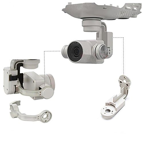 BliliDIY Gimbal Camera Upper/Bottom Bracket Yaw Motor/Roll Motor For Dji Phantom 4 Pro - Upper Bracket