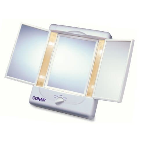 Conair Conair Home Vanity Collection 3 Panel Lighted Makeup Mirror