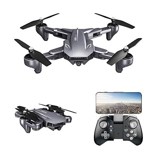 Tik Drone 4 CH 6 Axis/WIFI with HD Camera RC Quadcopter One Key To Auto-Return/Headless Mode/Remote Controller/Transmmitter