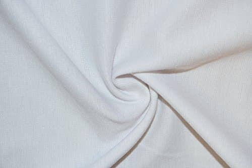 Ponte Double Knit Fabric Polyester Rayon Lycra Spandex Stretch 56"-58" By The Yard (White)